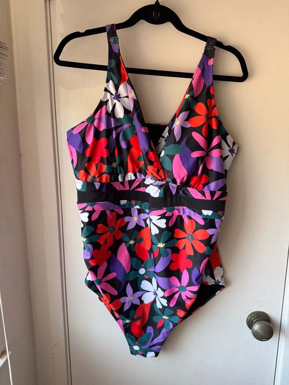 BloomChic Floral Print Tummy-Control One-Piece Swimsuit